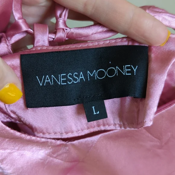 Vanessa Mooney LaLa Slip Dress in Pink - Picture 2 of 4